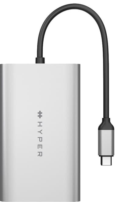 Hyper HyperDrive kaksinkertainen HDMI USB adapteri