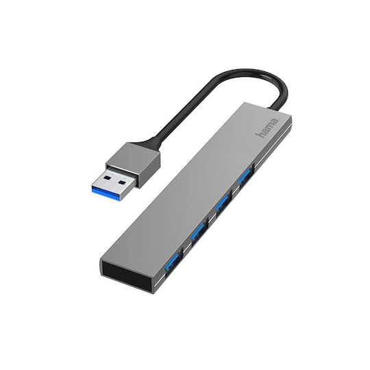 HAMA Hub USB-A 3.0 4x Porttia 5 Gbit/s