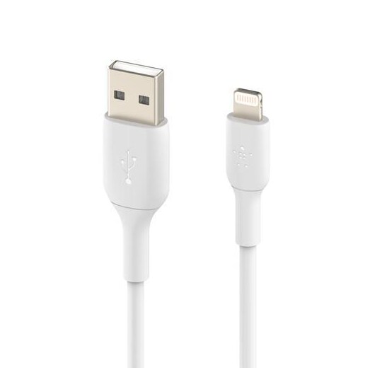 Belkin USB-A-salama, valkoinen (3 m)