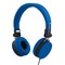 STREETZ-kuulokkeet, mikrofoni, 1-painike, 1,5 m, sininen