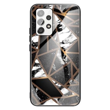SKALO Samsung A13 4G Marmori karkaistu lasi TPU-suojakuori - #8