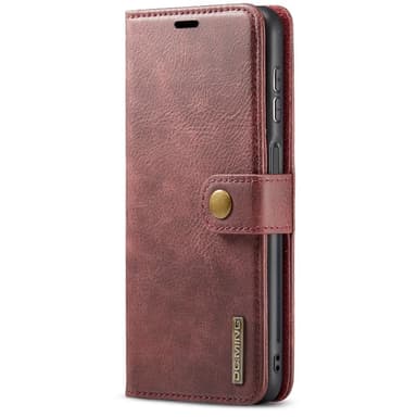 DG MING Samsung A13 4G 2-in-1 magneetti lompakkokotelo - Punainen