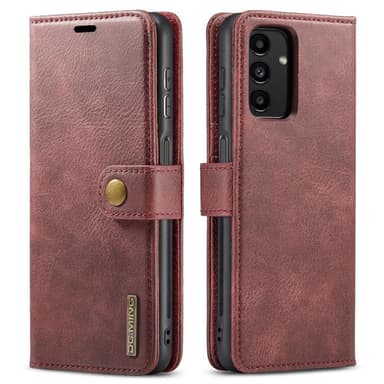 DG MING Samsung A13 4G 2-in-1 magneetti lompakkokotelo - Punainen