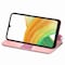 SKALO Samsung A13 4G Mandala Slim lompakkokotelo - Pinkki
