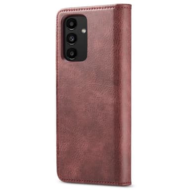 DG MING Samsung A13 4G 2-in-1 magneetti lompakkokotelo - Punainen
