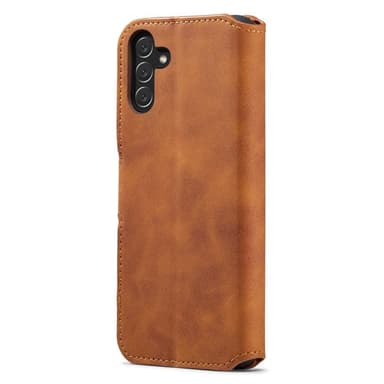 DG MING Samsung A04s 4G Premium Cut Lompakkokotelo - Ruskea