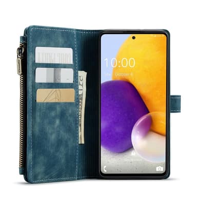 CaseMe Samsung A13 4G CaseMe Big Wallet Lompakkokotelo - Sininen