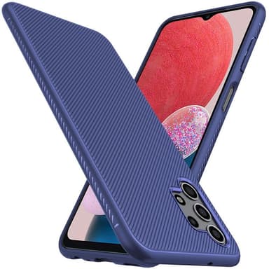 SKALO Samsung A13 4G Twill TPU kuori - - Sininen