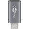 Micro-USB/USB-Câ„¢ OTG Hi-Speed -sovitin latauskaapeleiden kytkemiseen