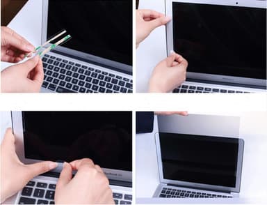 Privacy Screen Filter yhteensopiva Macbook Air 13" PET Clear kanssa