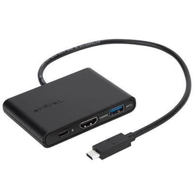 Targus ACA929EU, Langallinen, USB 3.2 Gen 1 (3.1 Gen 1) Type-C, USB A-tyyppi, US