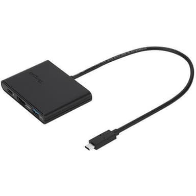 Targus ACA929EU, Langallinen, USB 3.2 Gen 1 (3.1 Gen 1) Type-C, USB A-tyyppi, US