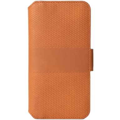 Krusell Nahkainen puhelinlompakko Galaxy S22+ konjakki