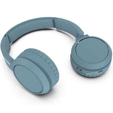 Korvassa olevat Bluetooth-kuulokkeet Siniset