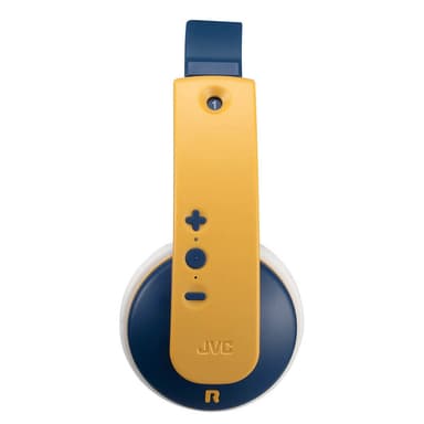 JVC Headphone KD10 On-Ear Wireless 85dB Yellow/Blue