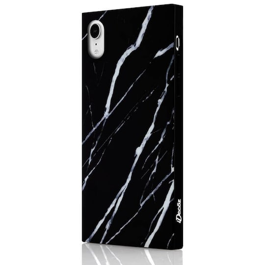 IDECOZ Suojakuori Black Marble  iPhone XR