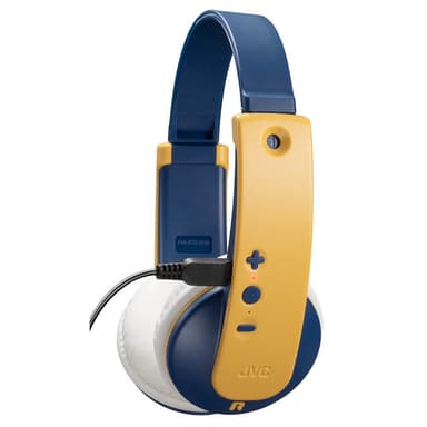 JVC Headphone KD10 On-Ear Wireless 85dB Yellow/Blue