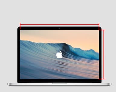 Privacy Screen Filter yhteensopiva Macbook Air 13" PET Clear kanssa