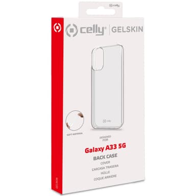Gelskin TPU Cover Galaxy A33 5G/EE yhden SIM-kortin