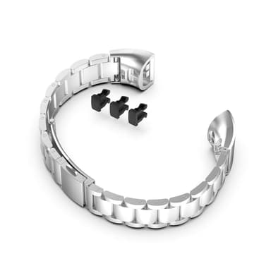 Huawei Band 3/3 Pro / 4 Pro rannekoru 5 osaa hopeaa