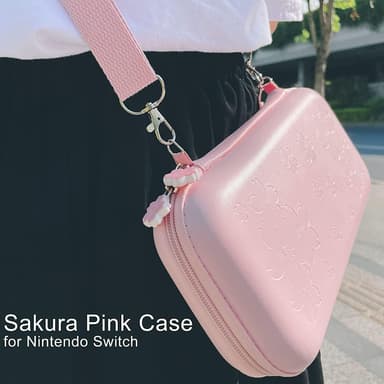 テレビ/映像機器 その他 Kantolaukku, joka on yhteensopiva Nintendo Switch Lite PU Pink 3 