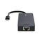 RAPOO UCM-2004 8-in-1 USB-C Multiport Adapter hubi (musta)