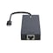 RAPOO UCM-2002 6-in-1 USB-C Multiport Adapter hubi (musta)