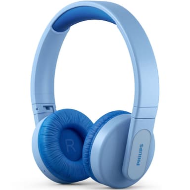 Langattomat On-ear kuulokkeet lapsille Sininen