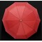 Suuri kokoontaitettava sateenvarjo punainen/musta/kulta