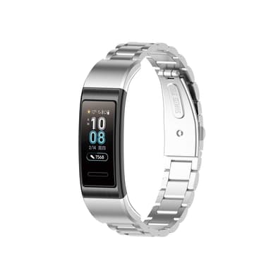 Huawei Band 3/3 Pro / 4 Pro rannekoru 5 osaa hopeaa