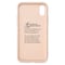 GreyLime iPhone X/XS biologisesti hajoava suojakuori vaaleanpunainen
