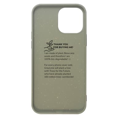 GreyLime iPhone 13 Pro Max biologisesti hajoava suojakuori vihreä