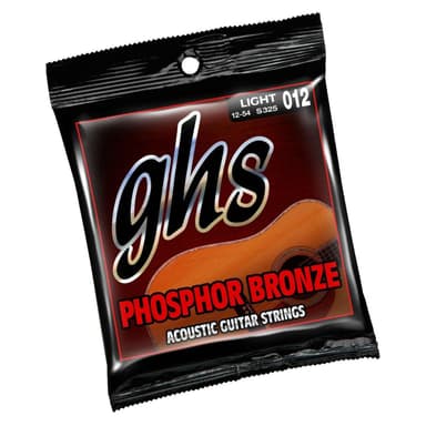 GHS S325  akustisen kitaran kielet