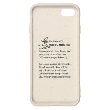 GreyLime iPhone 6/7/8/SE biologisesti hajoava suojakuori Beige