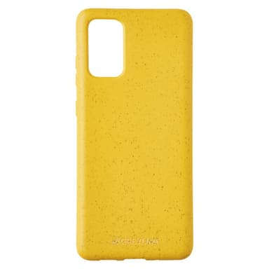 GreyLime Samsung Galaxy S20+ biologisesti hajoava suojakuori keltainen