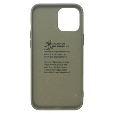 GreyLime iPhone 12 Pro Max biologisesti hajoava suojakuori vihreä