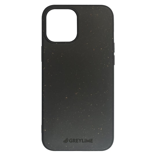 GreyLime iPhone 12 Pro Max biologisesti hajoava suojakuori musta