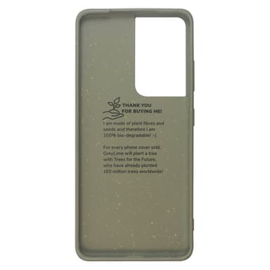 GreyLime Samsung Galaxy S22 Ultra biologisesti hajoava suojakuori vihreä
