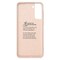 GreyLime Samsung Galaxy S21 biologisesti hajoava suojakuori vaaleanpunainen