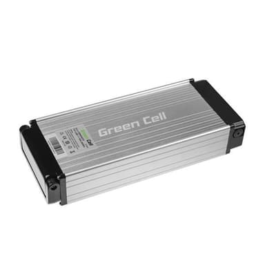 Green Cell elcykelbatteri bakre ställ 36V 15Ah med laddare