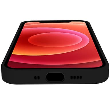 Celly Cromo Soft -kotelo iPhone 13 musta