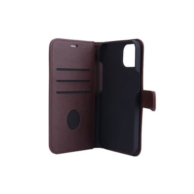 RADICOVER Strålningsskydd Mobilfodral PU iPhone 13 Flipcover Brun RFID