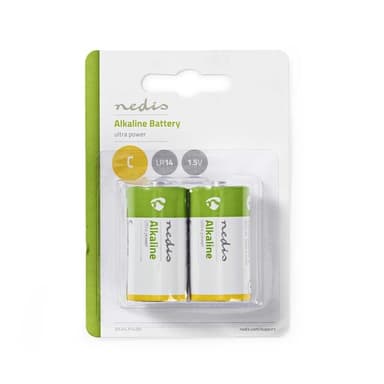 Nedis Alkaliparisto C | 1.5 V DC | 2 - Läpipainopakkaus