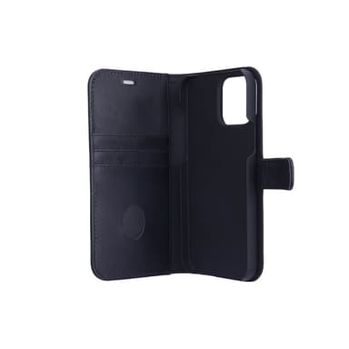 RADICOVER Strålningsskydd Mobilfodral Skinn iPhone 13 Pro Max 2in1 Magnetskal Svart RFID