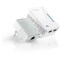 TP-LINK AV 500 WiFi Powerline Extender Starter Kit, 500Mbps, WLAN, val