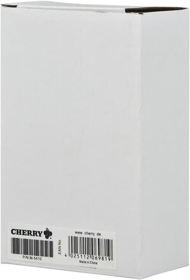 Cherry optinen hiiri, 2 painiketta ja rulla, USB, musta