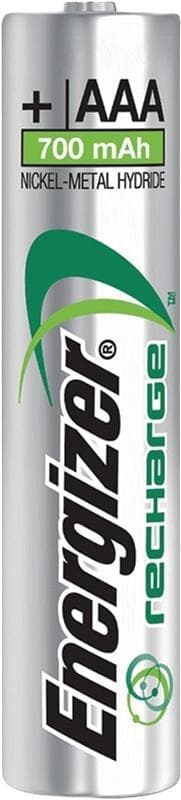 Energizer Ladattava Ni-MH-Akku AAA | 1.2 V DC | 700 mAh | Esiladattu | 2 - Läpipainopakkaus