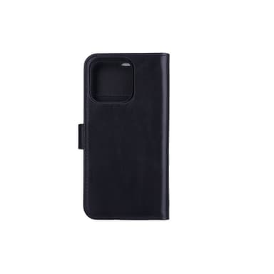 RADICOVER Strålningsskydd Mobilfodral Skinn iPhone 13 Pro 2in1 Magnetskal Svart RFID