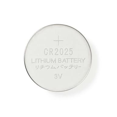 Nedis Litiumnappiparisto CR2025 | 3 V DC | 5 - Läpipainopakkaus | Hopea
