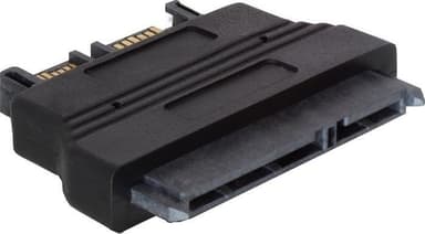 DeLOCK SATA -> Slim SATA-sovitin, naaras-uros, musta